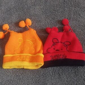 Vintage Winnie The Pooh Tumbly Winter Hats